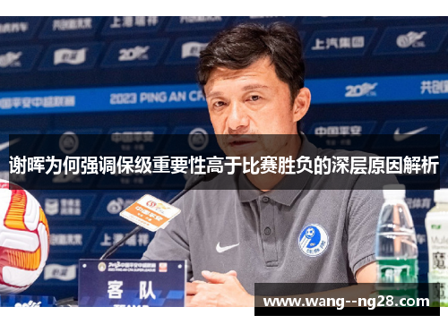 谢晖为何强调保级重要性高于比赛胜负的深层原因解析